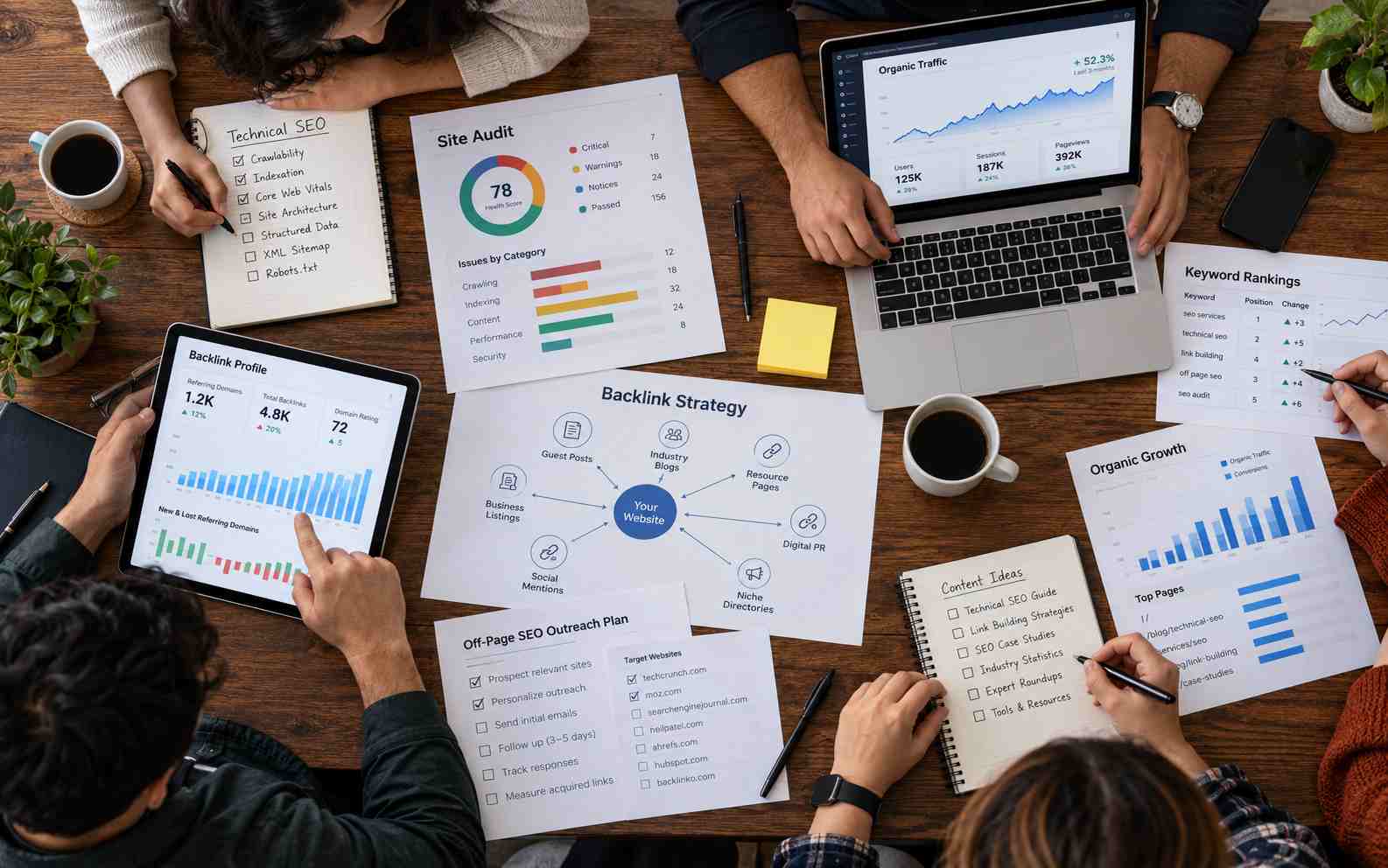 technical and off page seo